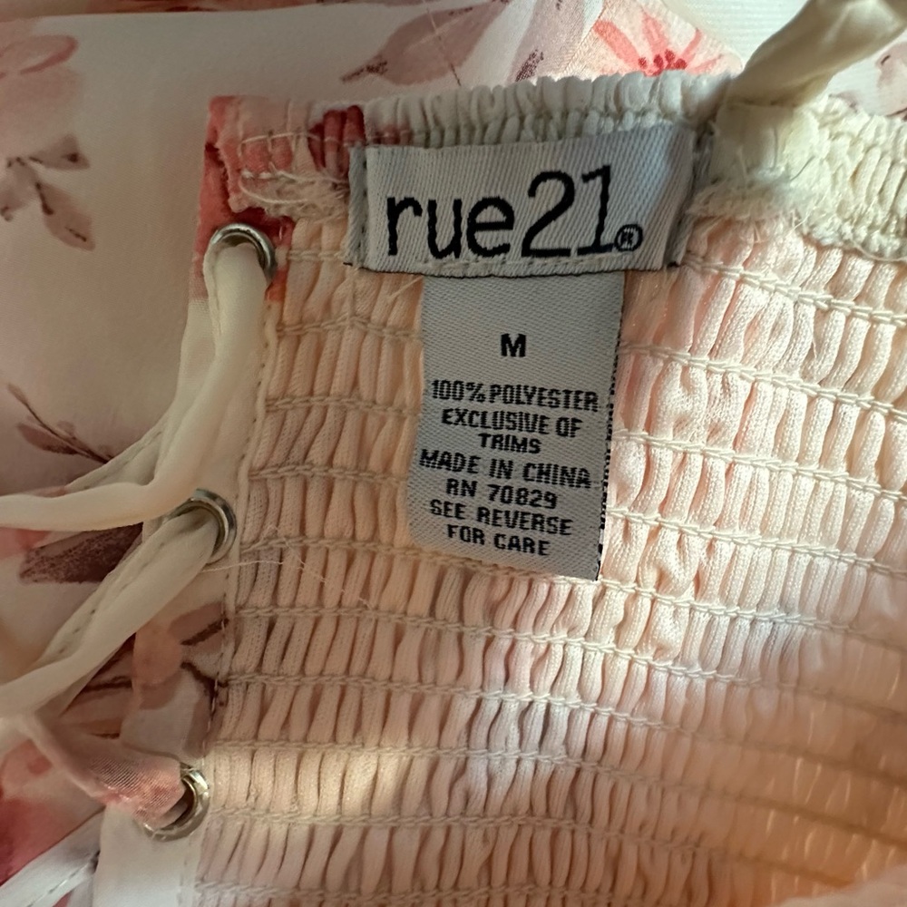 Rue21 Floral Maxi Dress with Roses - Picture 11 of 11